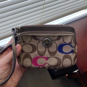 Coach wristlet